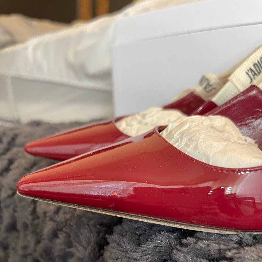 Dior J’adior heel. Red color, size 36. In very good condition. Full package.